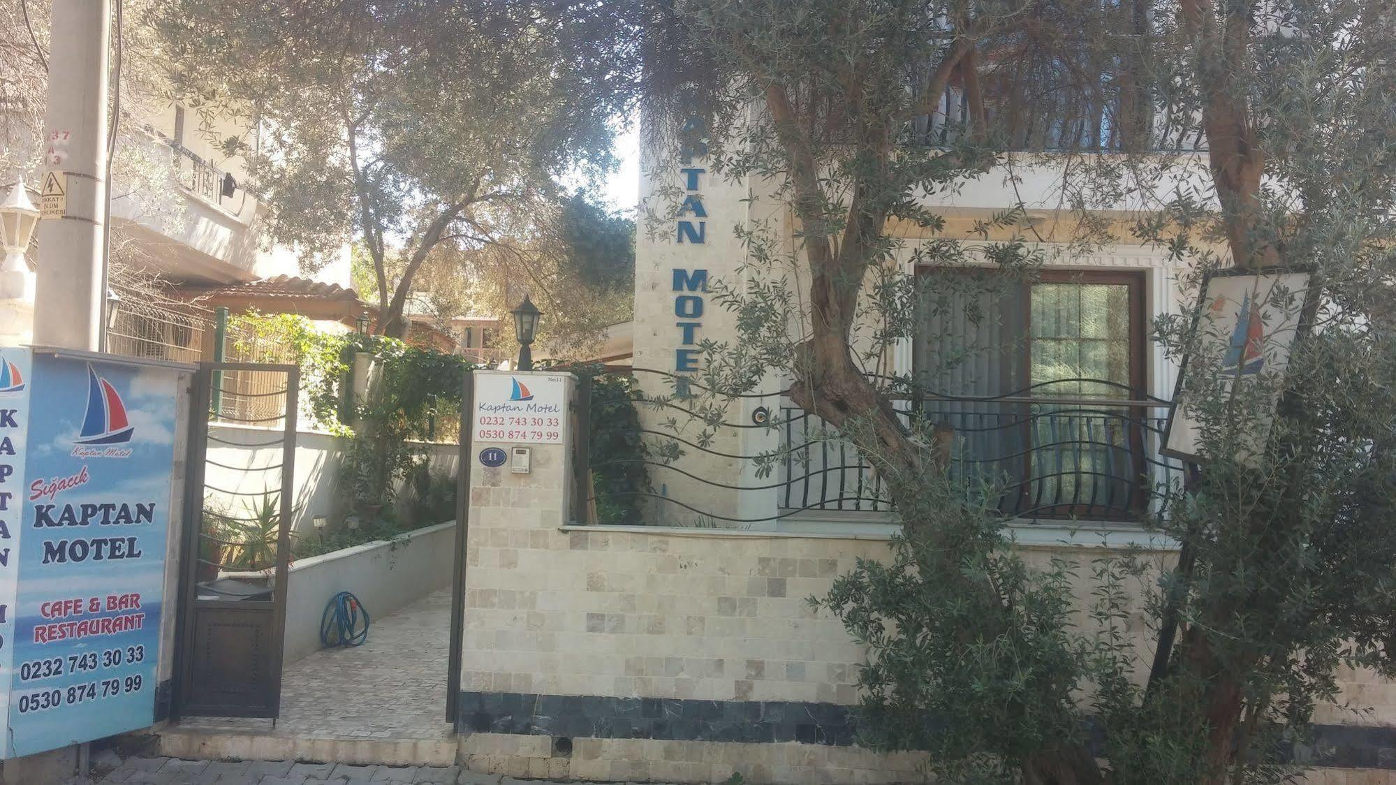Kaptan Motel Siğacık Esterno foto